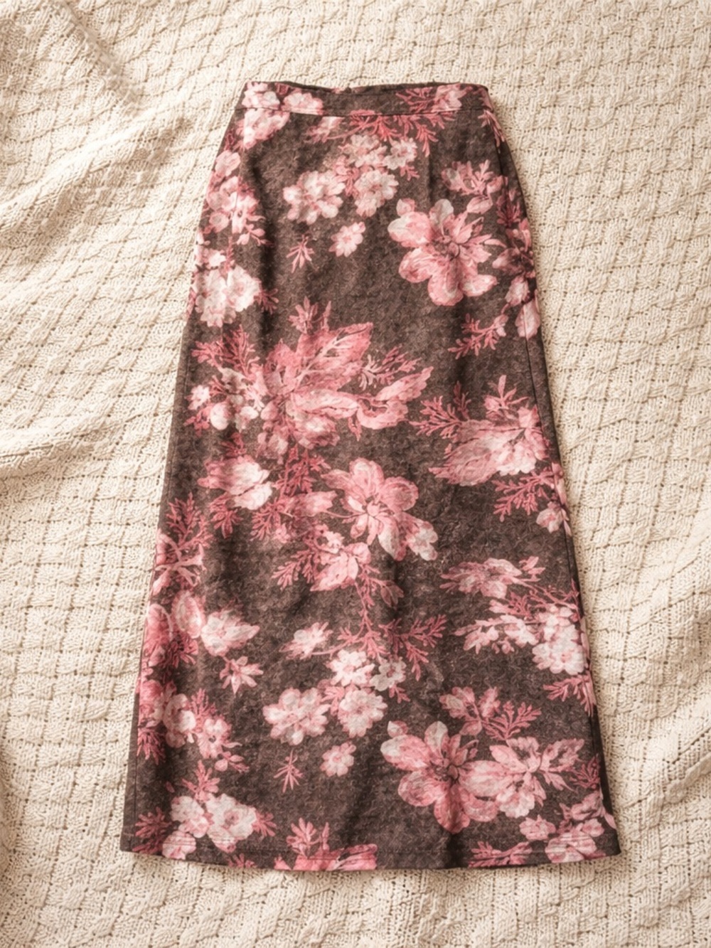 Vintage Liz Baker Floral Skirt